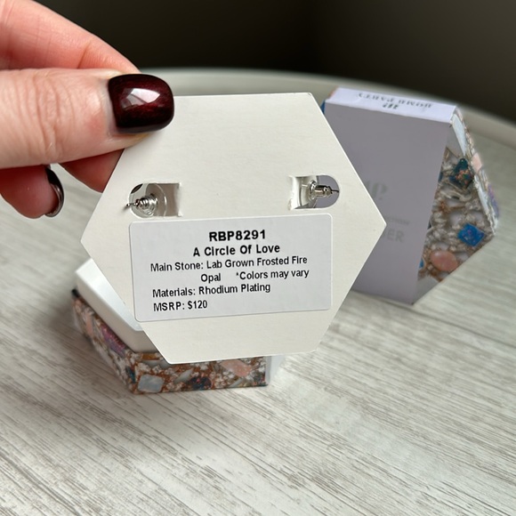 BP October Bday Earrings - Picture 3 of 3